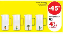 U Express Carafe figurine 3d offre