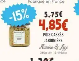 Naturalia KARINE & JEFF Pois cassés jardinière offre