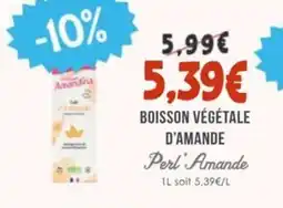 Naturalia PERL AMANDE Boisson végétale d'amande offre