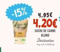 Naturalia DESTINATION Sucre de canne blond offre