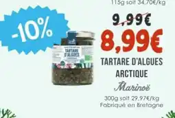 Naturalia MARINOË Tartare d'algues arctique offre