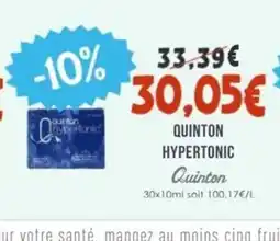 Naturalia QUINTON Quinton hypertonic offre