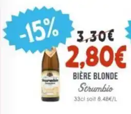 Naturalia STRUMBIO Bière blonde offre