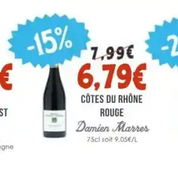 Naturalia DAMIEN MARRES Côtes du rhône rouge offre