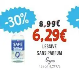Naturalia SAFE Lessive sans parfum offre