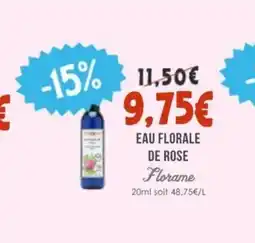 Naturalia FLORAME Eau florale de rose offre