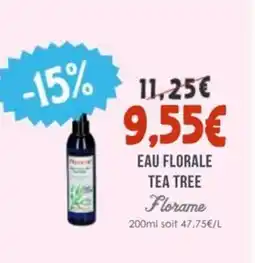 Naturalia FLORAME Eau florale tea tree offre