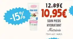 Naturalia NUTRIVIE Soin pieds hydratant offre