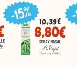 Naturalia A VOGEL Spray nasal offre