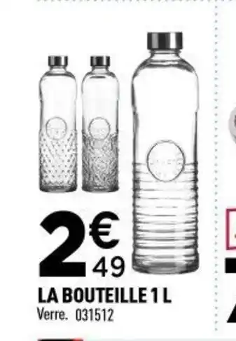 Centrakor La bouteille offre