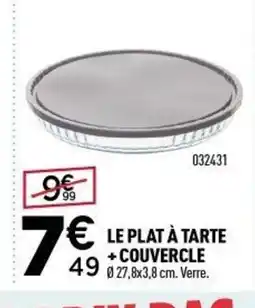 Centrakor Le plat à tarte +couvercle offre
