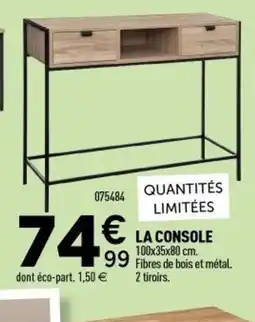 Centrakor La console offre