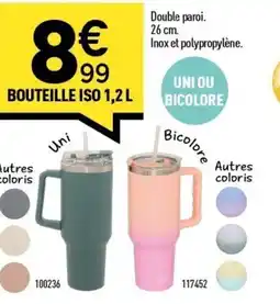 Centrakor Bouteille iso offre