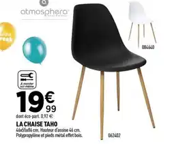 Centrakor La chaise taho offre