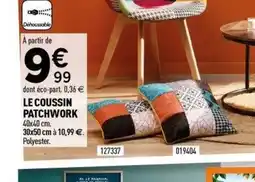 Centrakor Le coussin patchwork offre