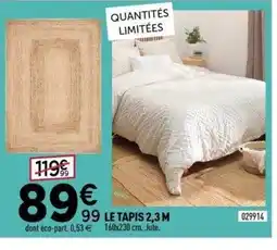 Centrakor Le tapis 2,3 m offre