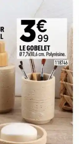 Centrakor Le gobelet offre
