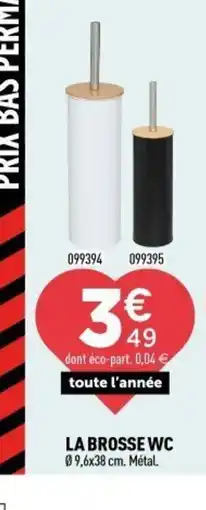 Centrakor La brosse wc offre