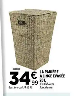 Centrakor La panière à linge évasée offre