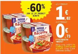 E.Leclerc P'tite Recette Nestlé offre