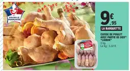 E.Leclerc CUISSE DE POULET AVEC PARTIE DE DOS LILORON offre