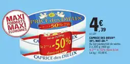 E.Leclerc CAPRICE DES DIEUX 30% MAT.GR offre