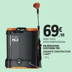 E.Leclerc PULVÉRISATEUR ÉLECTRIQUE PRO offre