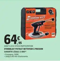 E.Leclerc HYDROBLAST PISTOLET NETTOYEUR À PRESSION offre