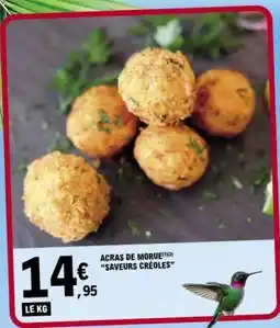 E.Leclerc Acras de morue offre