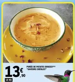 E.Leclerc Purée de patates douces offre