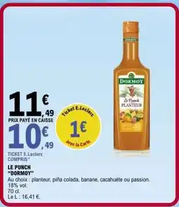 E.Leclerc Le Punch Dormoy offre