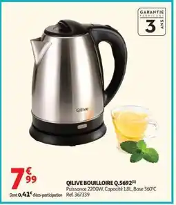Auchan QILIVE BOUILLOIRE Q.5692 offre