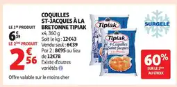 Auchan COQUILLES ST JACQUES À LA BRETONNE TIPIAK offre