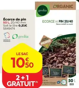 Weldom Écorce de pin offre