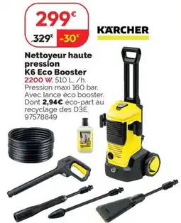 Weldom KARCHER Nettoyeur haute pression K6 Eco Booster offre