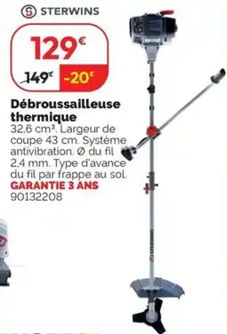 Weldom STERWINS Débroussailleuse thermique offre
