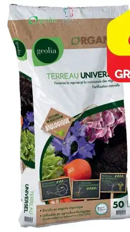 Weldom GEOLIN Terreau universel offre