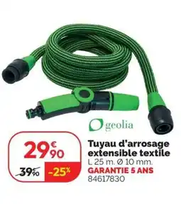 Weldom Tuyau d'arrosage extensible textile offre