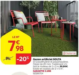 Weldom Gazon artificiel solta offre
