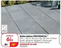 Weldom Dalle béton provencal offre