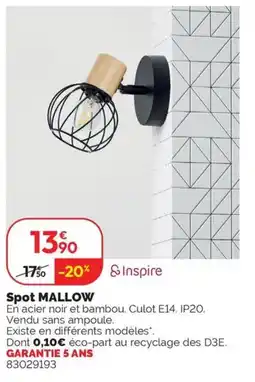 Weldom Spot mallow offre