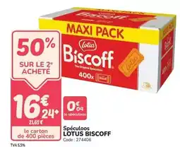 Promocash Lotus - spéculoos offre