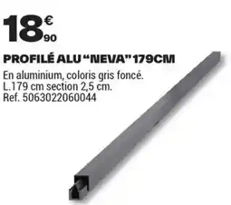 Brico Dépôt PROFILÉ ALU NEVA offre