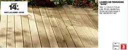 Brico Dépôt LAMES DE TERRASSE DON offre
