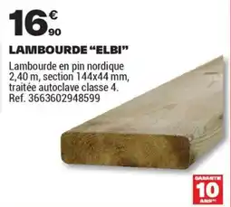 Brico Dépôt LAMBOURDE ELBI offre