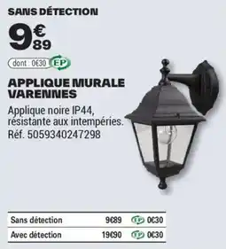 Brico Dépôt APPLIQUE MURALE VARENNES offre