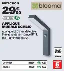 Brico Dépôt APPLIQUE MURALE SCABIO offre