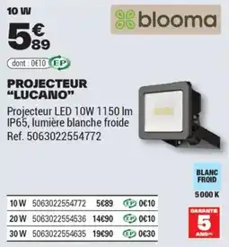 Brico Dépôt PROJECTEUR LUCANO offre
