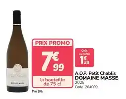 Promocash Promo - a.o.p. petit chablis offre