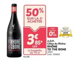 Promocash Côtes du rhône - a.o.p. côtes du rhône offre